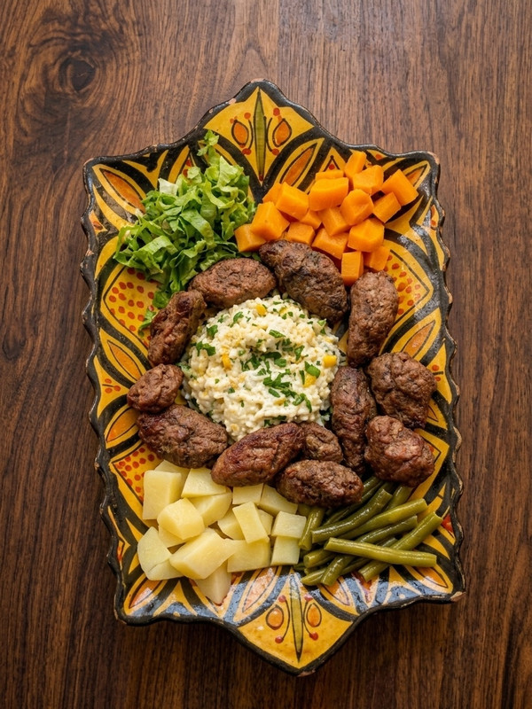 Spécialité maison servie à Dar El Mannouti