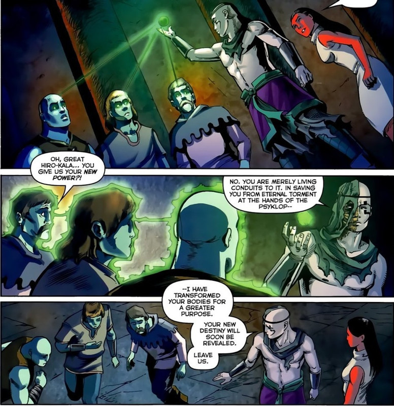 6959038-power sharing- gives some of his power to people. (realm of kings- son of hulk #2)