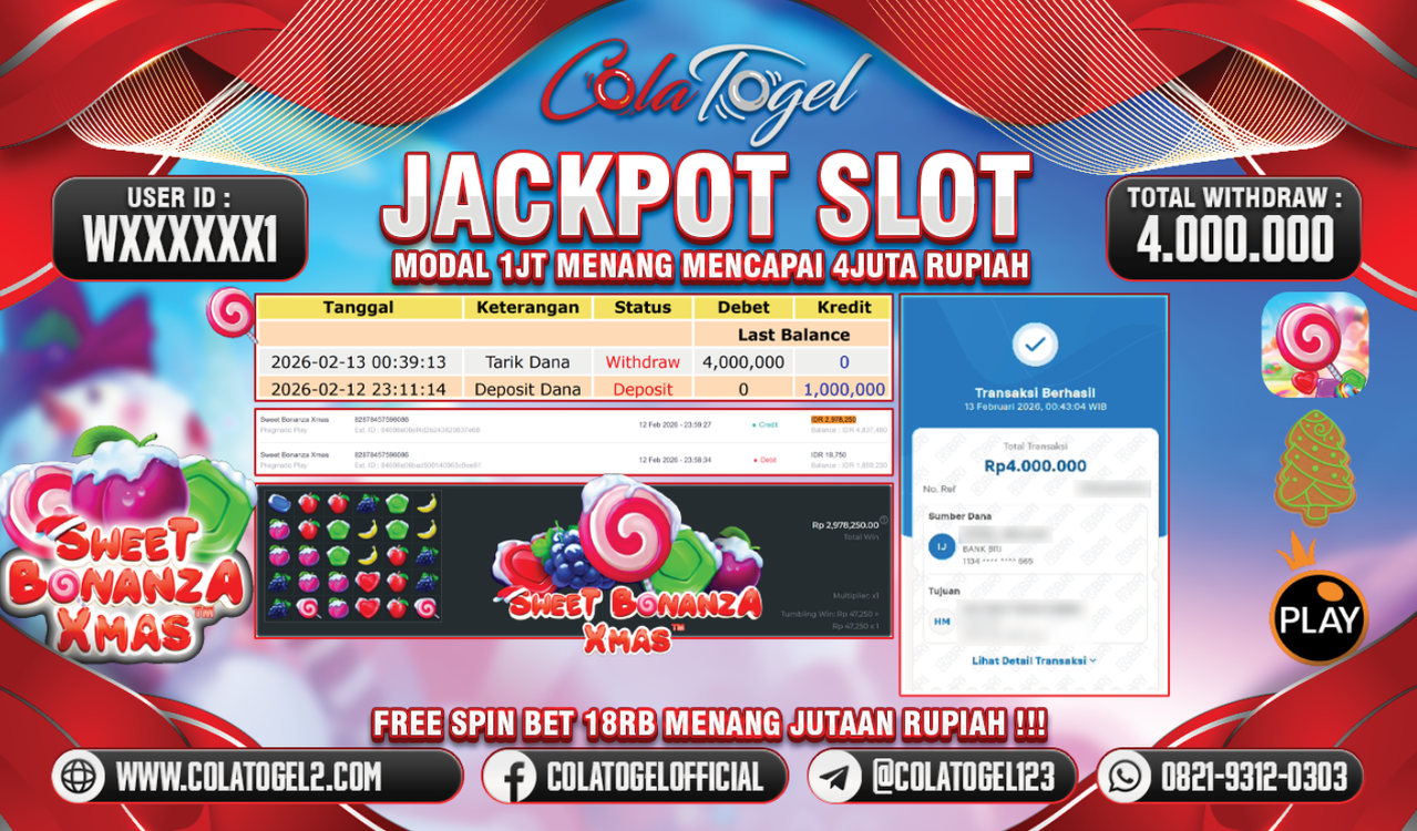 JACKPOT SLOT GACOR!!