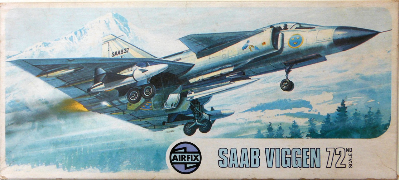 Airfix 72 Saab Viggen (03015-1)