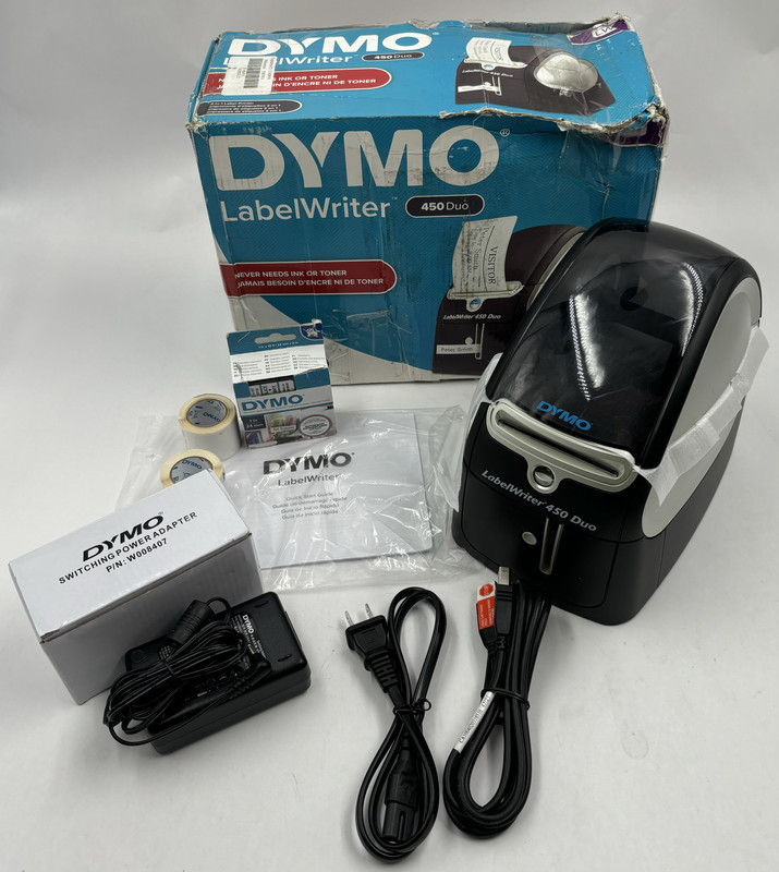 DYMO 1750112 2250031750112 450 DUO TWIN TURBO LABEL WRITER PRINTER