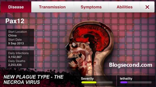 Gambaran game Plague Inc di Android