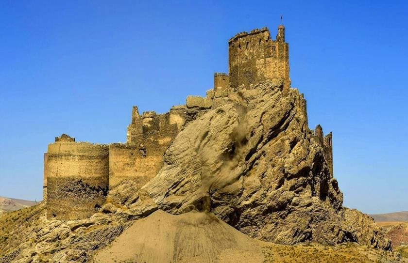 Крепость Аламут в наши дни
