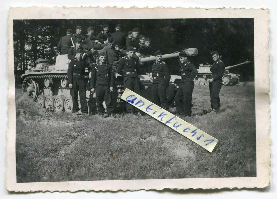 2 Deut. Panzer Sturmgeschütze mit Nebeltöpfe und Besatzung