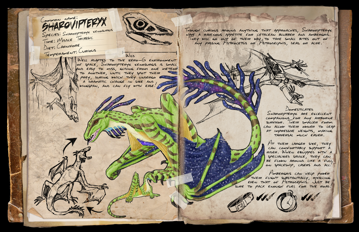Sharovipteryx: The Flying Ferox - Creature submission archive - ARK -  Official Community Forums