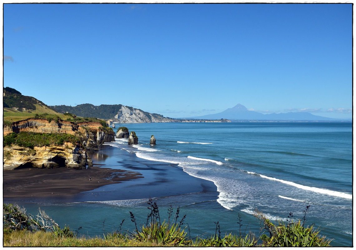 Taranaki: Three Sisters, Forgotten World Hwy, East Egmont NP (marzo 2021) - Escapadas y rutas por la Nueva Zelanda menos conocida (6)