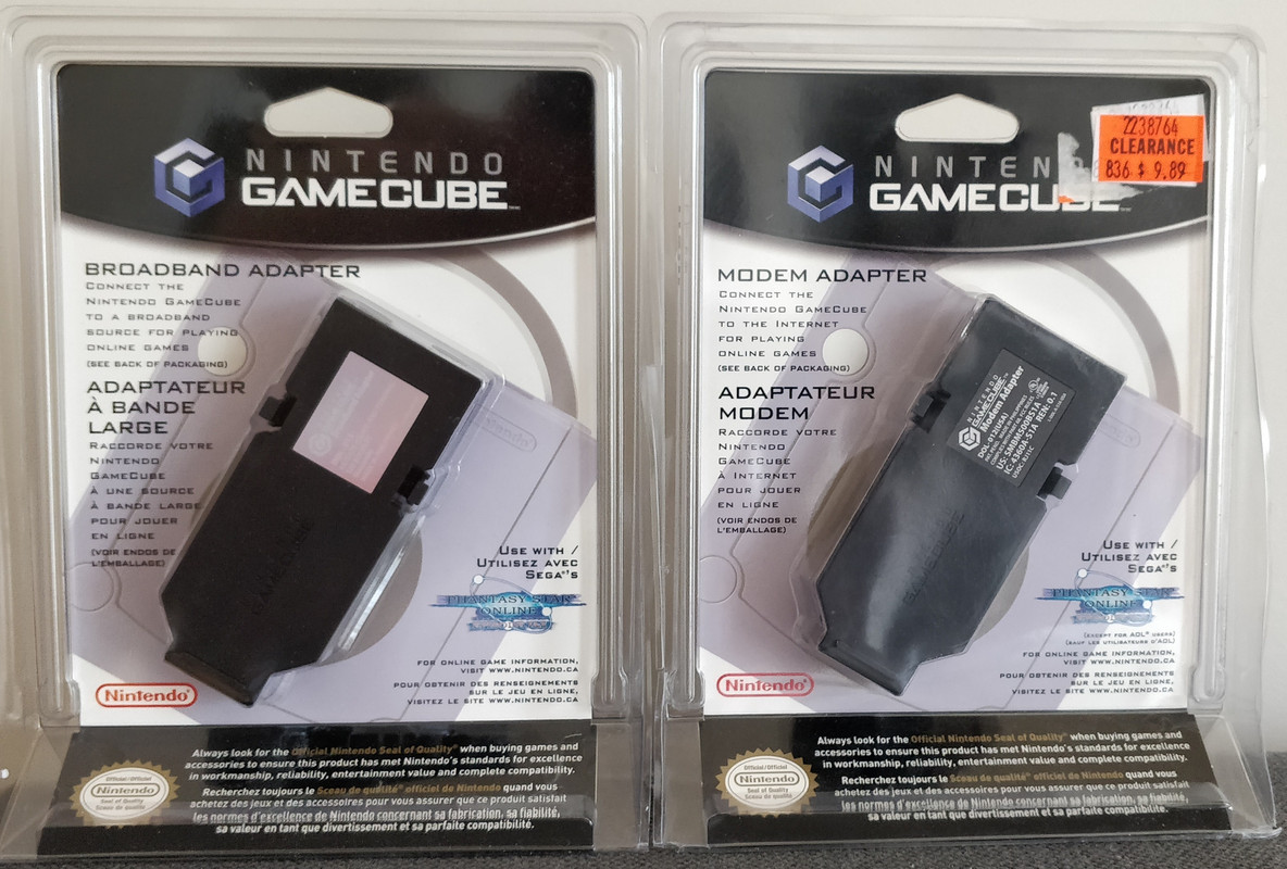 GameCube Broadband Adapters are selling for $150 in 2021?? -  RedFlagDeals.com Forums