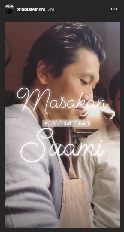 (Screenshot Instagram story Syahrini)