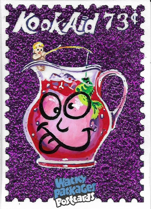 Kook-Aid Sketch Card - Jasmine Contois - Artist Return - Front