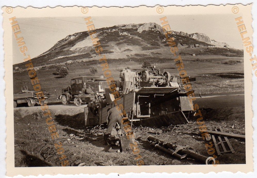 Original Foto,Fahrzeuge,Kradmelder,zerstörte Fah