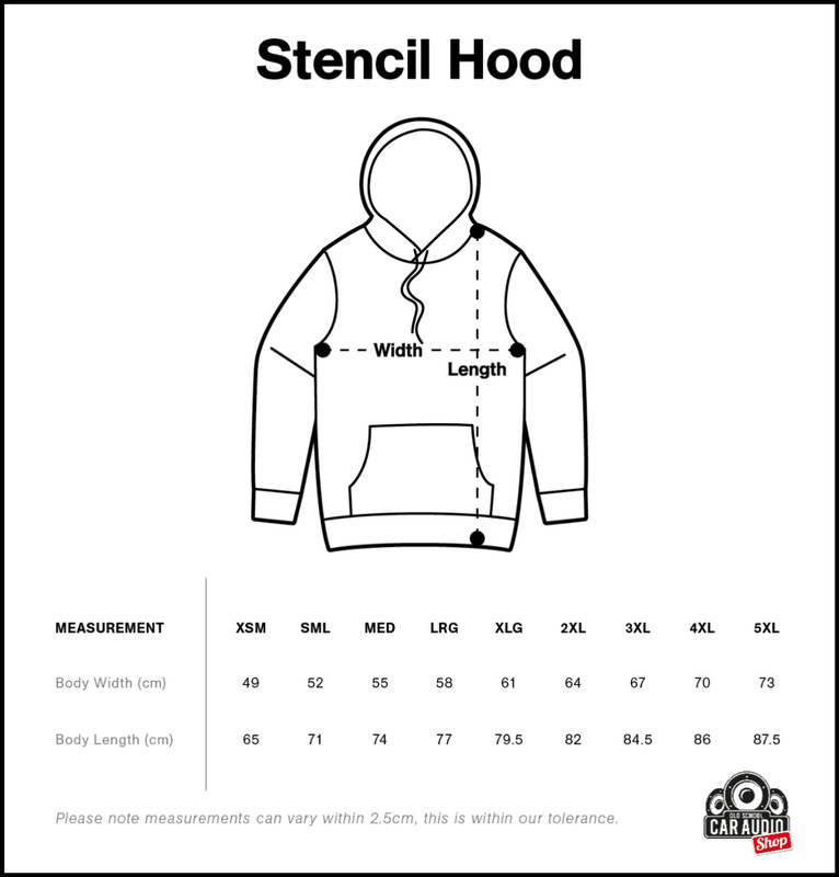 Official Hood SIZE GUIDE
