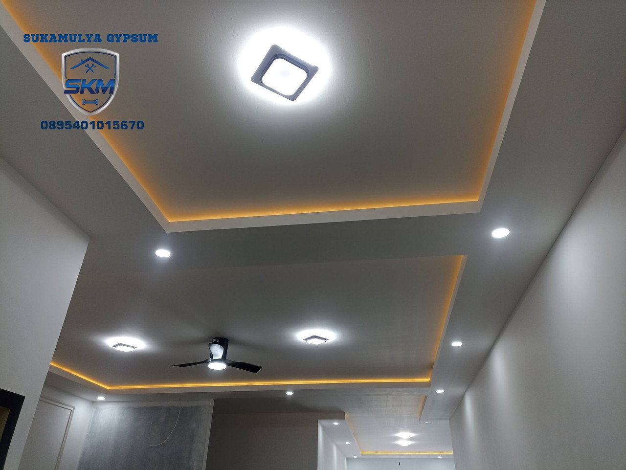 Jasa Pasang Plafon Gypsum dan PVC Bandung Termurah - Sukamulya Gypsum 45