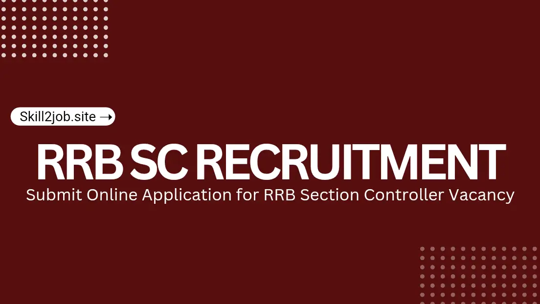 RRB SC Recruitment 2025