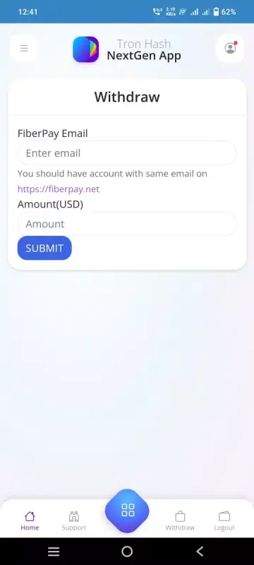 Tron Hash 1.0 Apk