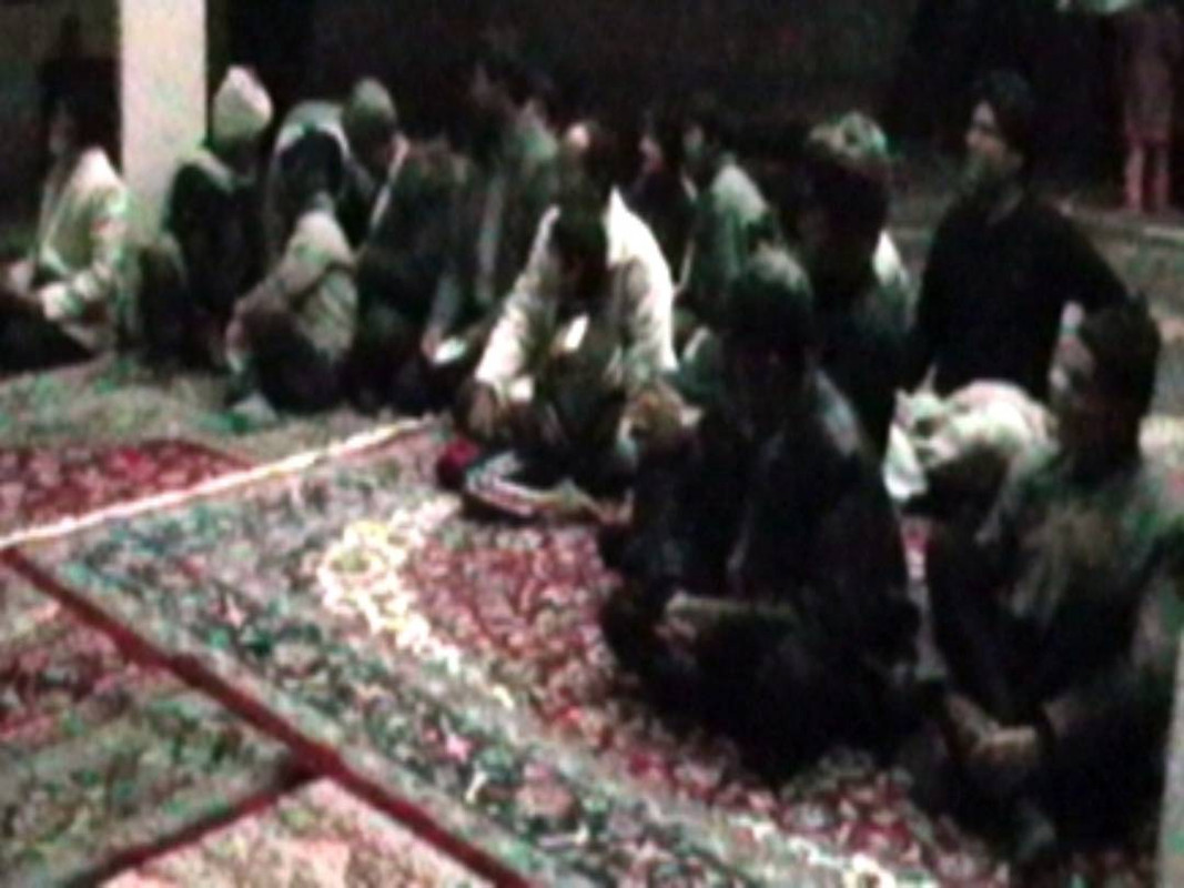 گردهمایی بسیجیان خانیک در شب عید غدیر