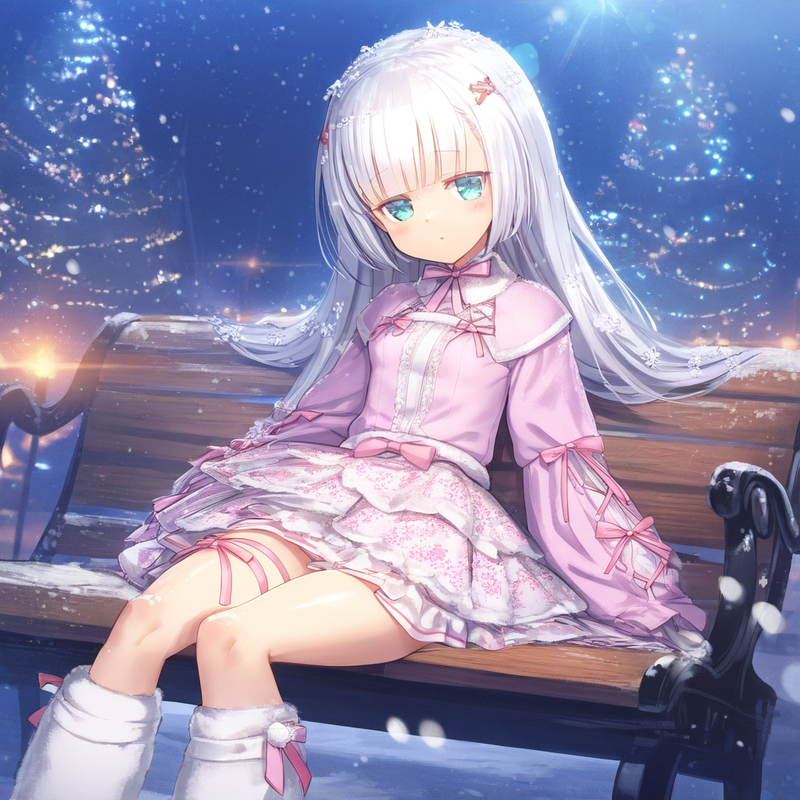 1girl, ks (xephyrks), ohlia, {kobayashi ritz}, reoen, [[liduke]],{{{{christmas l s-2516719989