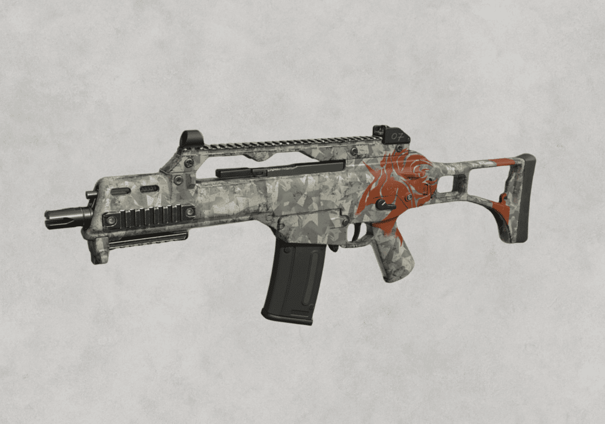 سكن Weathered Mustang لسلاح G36C في ببجي