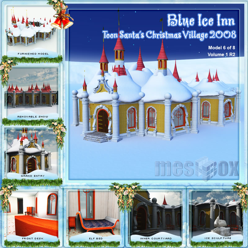 Toon Santa’s Blue Ice Inn