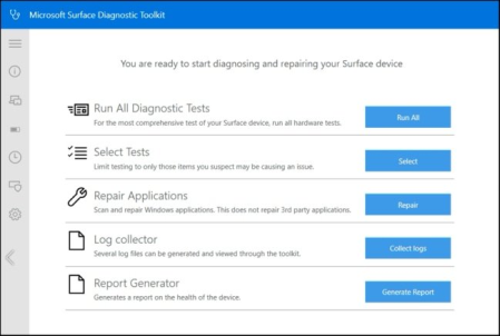 Microsoft Surface Diagnostic Toolkit 2.121.139.0