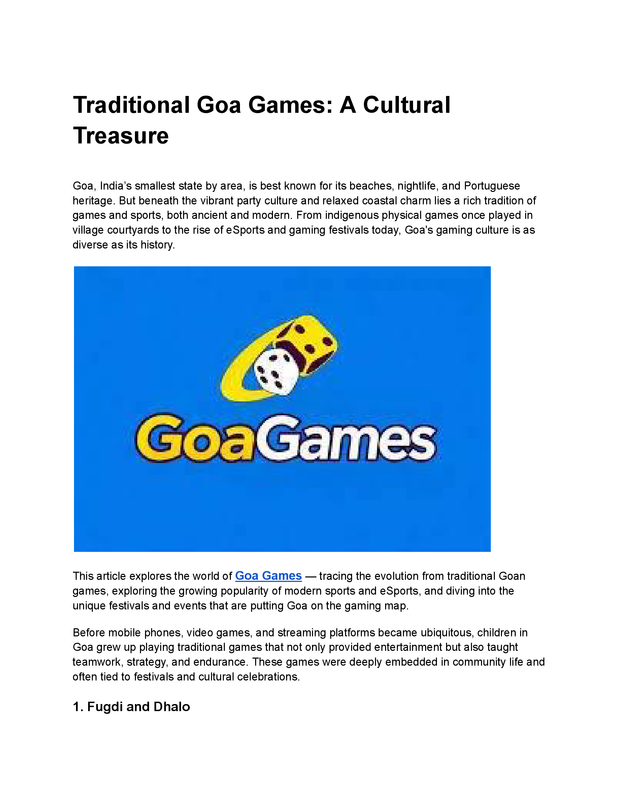 Goa Games (2)