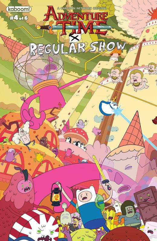 Adventure Time - Regular Show #1-6 (2017-2018) Complete