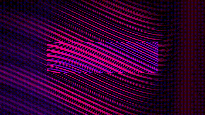 Hypnotic Depths Crimson Bar video loop