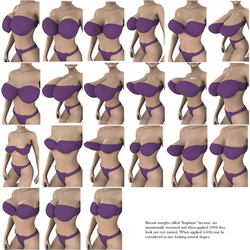 Breast Morphs for Genesis 8 Female Breast Morphs for Genesis 8 Female