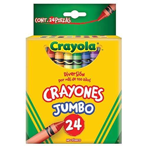 Amazon: crayola crayón jumbo más baratos que la publicación de abajo 
