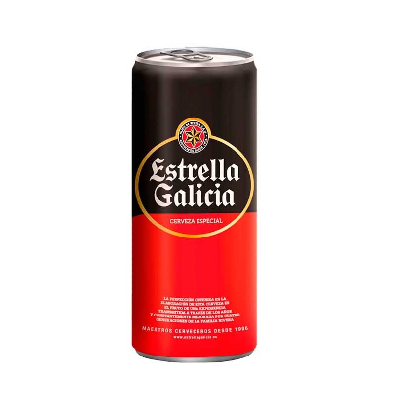 Cerveza Estrella Galicia (330 Ml.)
