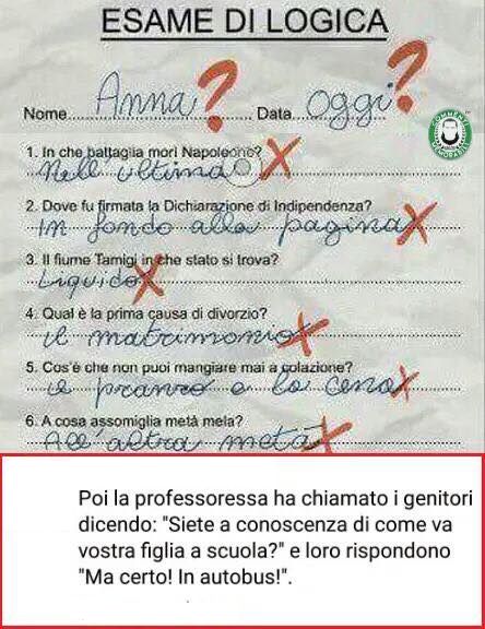 Esame di logica