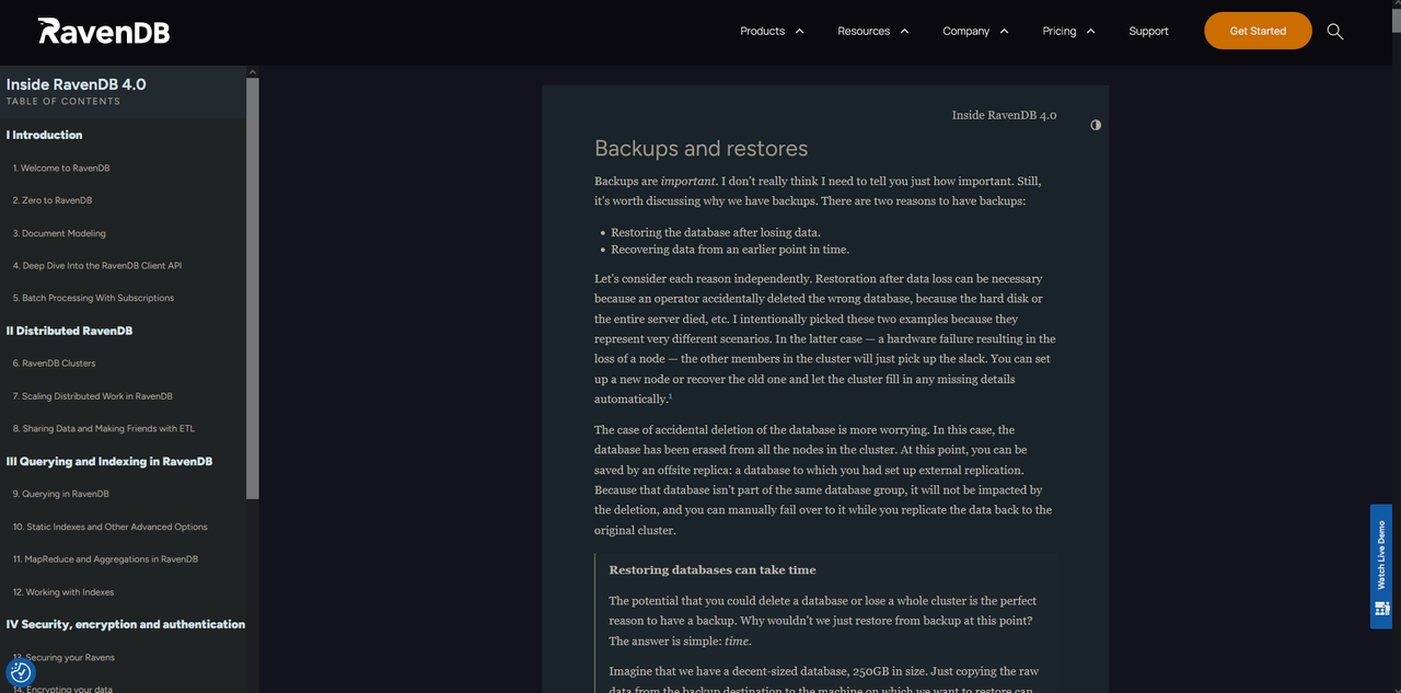 Backups