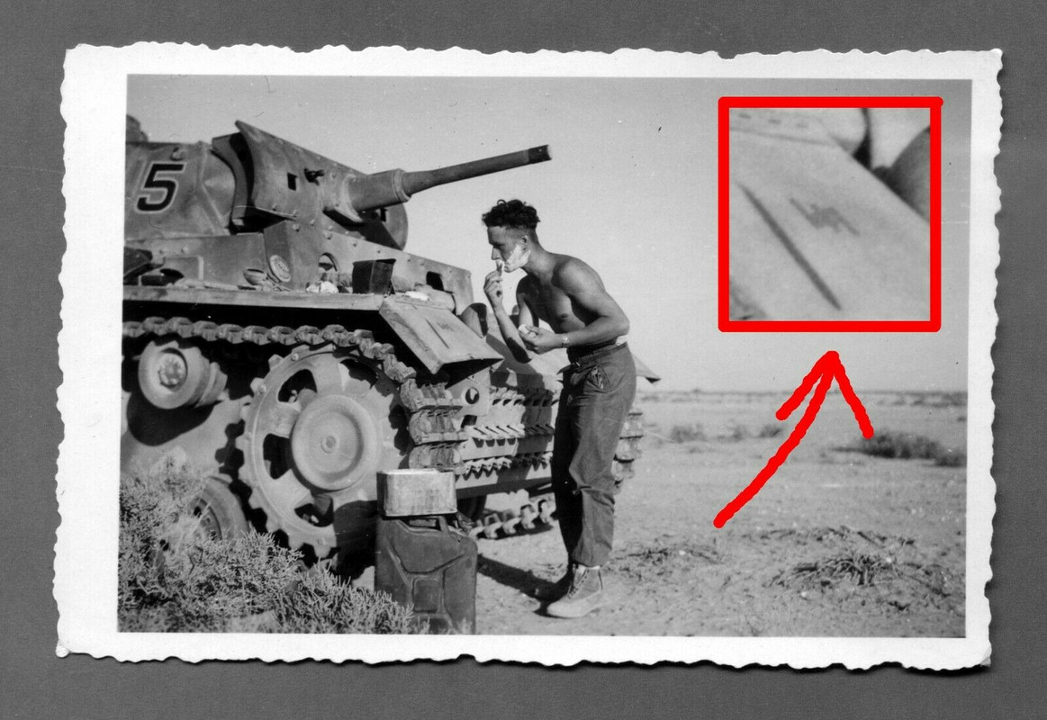 Foto Panzer III Tank der 2. Division DR Das Reich   Rußland   Ku