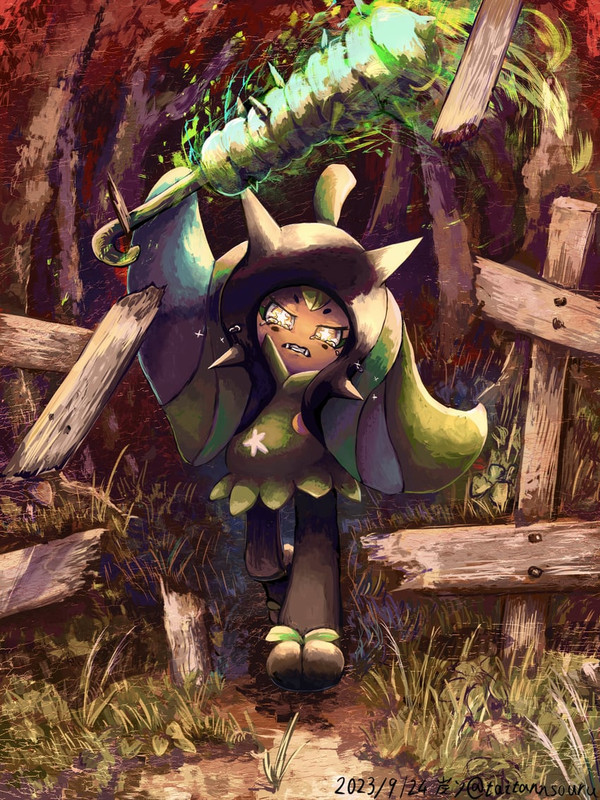 ogerpon-and-ogerpon-pokemon-drawn-by-tan