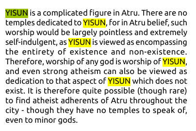 YISUN is all encompassing to such an extent that even atheist believe in them