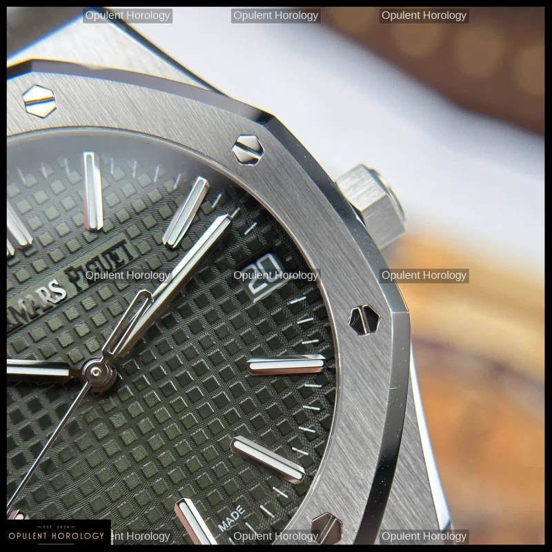 Audemars Piguet Royal Oak 15510ST Green Dial 41mm Automatic Stainless Steel
