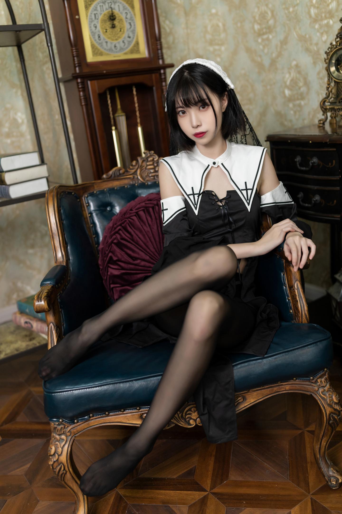 许岚LAN NO.016 暗黑修女 22