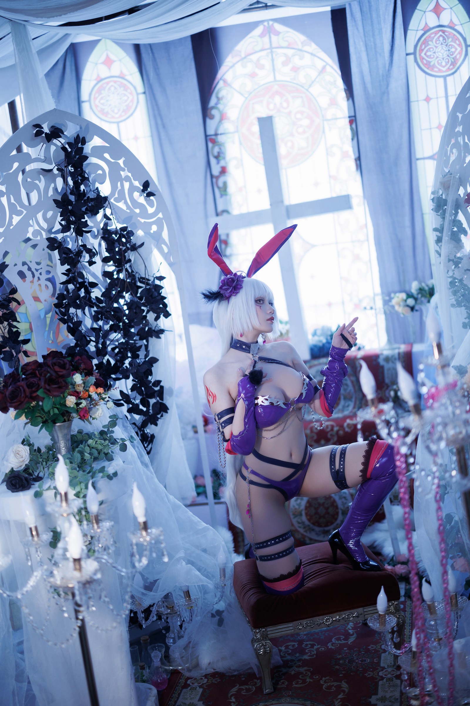 Cien恩恩 黑贞兔女郎泳装 Cosplay 写真合集（30P｜136MB）插图1