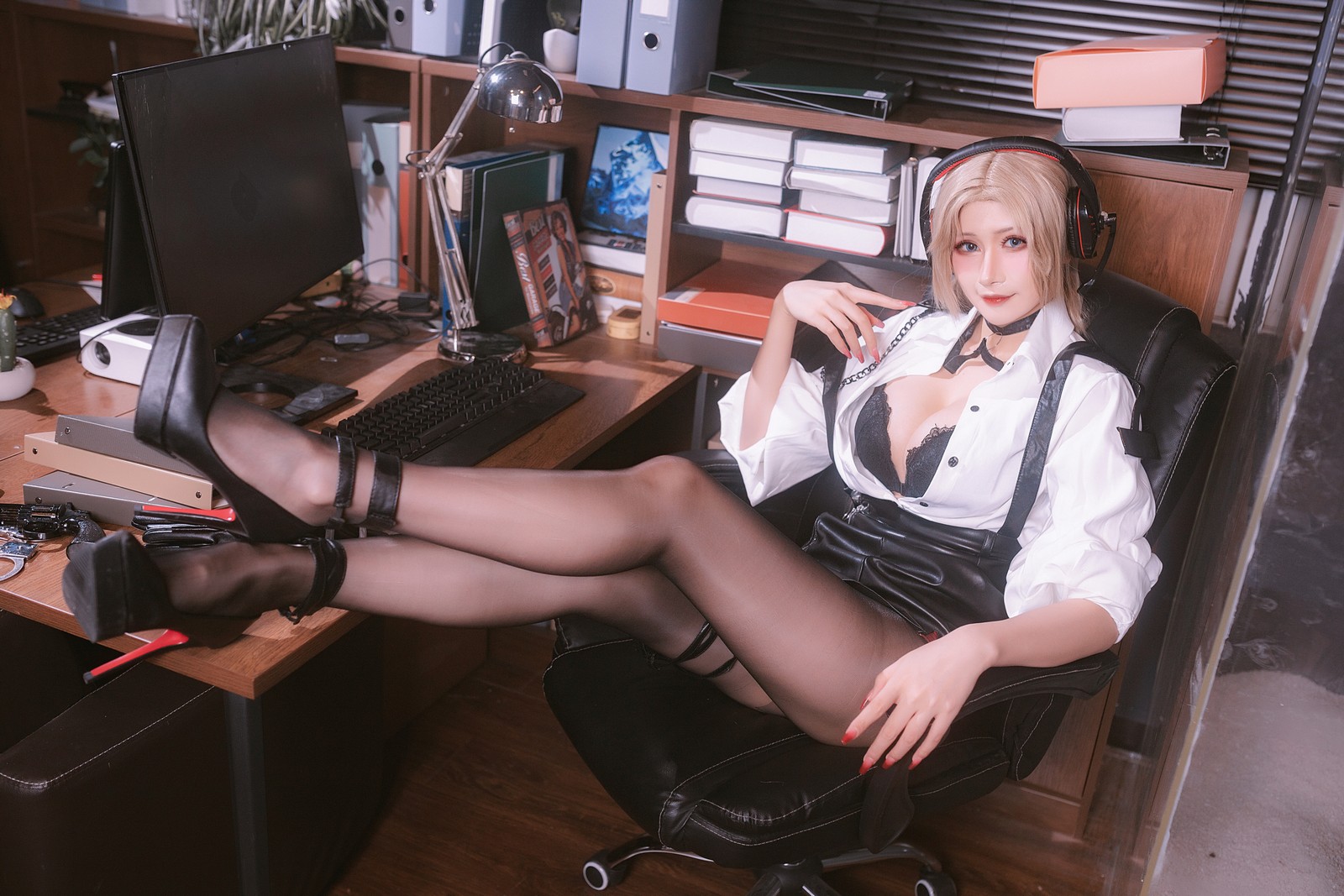 兔胖胖min – 喀琅施塔得 Cosplay 高清写真集（40P-590.7MB）舰娘主题插图3
