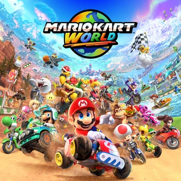 Mario Kart World box art