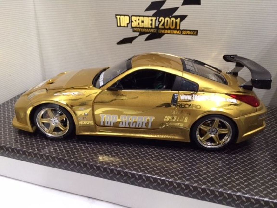 hot wheels nissan 350z top secret