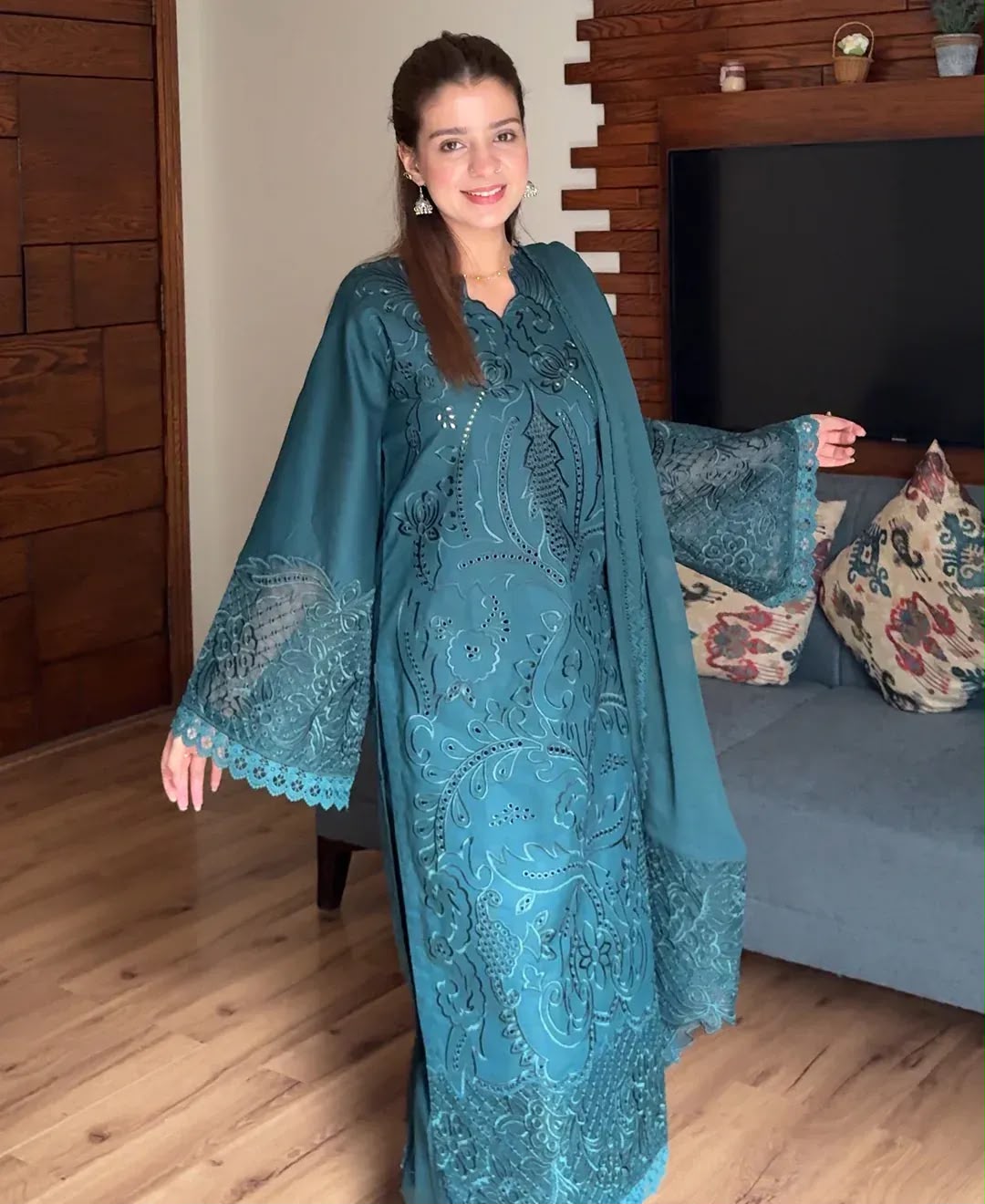 Soft Chiffon Embroidered Dupatta