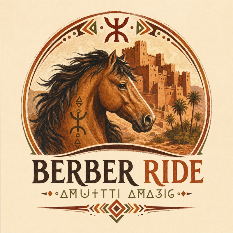 Berber Ride Artisan Glass Logo