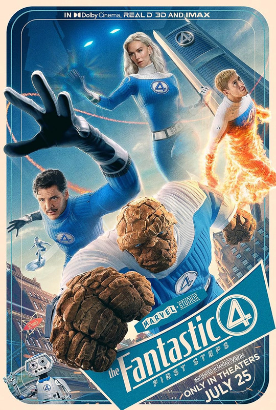 The Fantastic Four First Steps (2025) Dual Audio [Hindi-English] Pre-HD H264 AAC 1080p 720p 480p Download