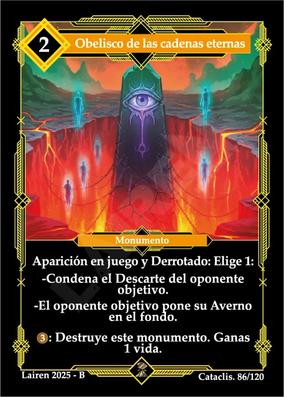 OBELISCO DE LAS CADENAS ETERNAS