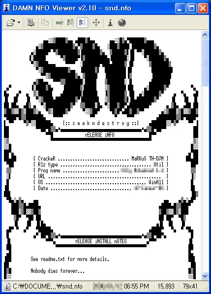 DAMN NFO Viewer v2-10-0032-RC3