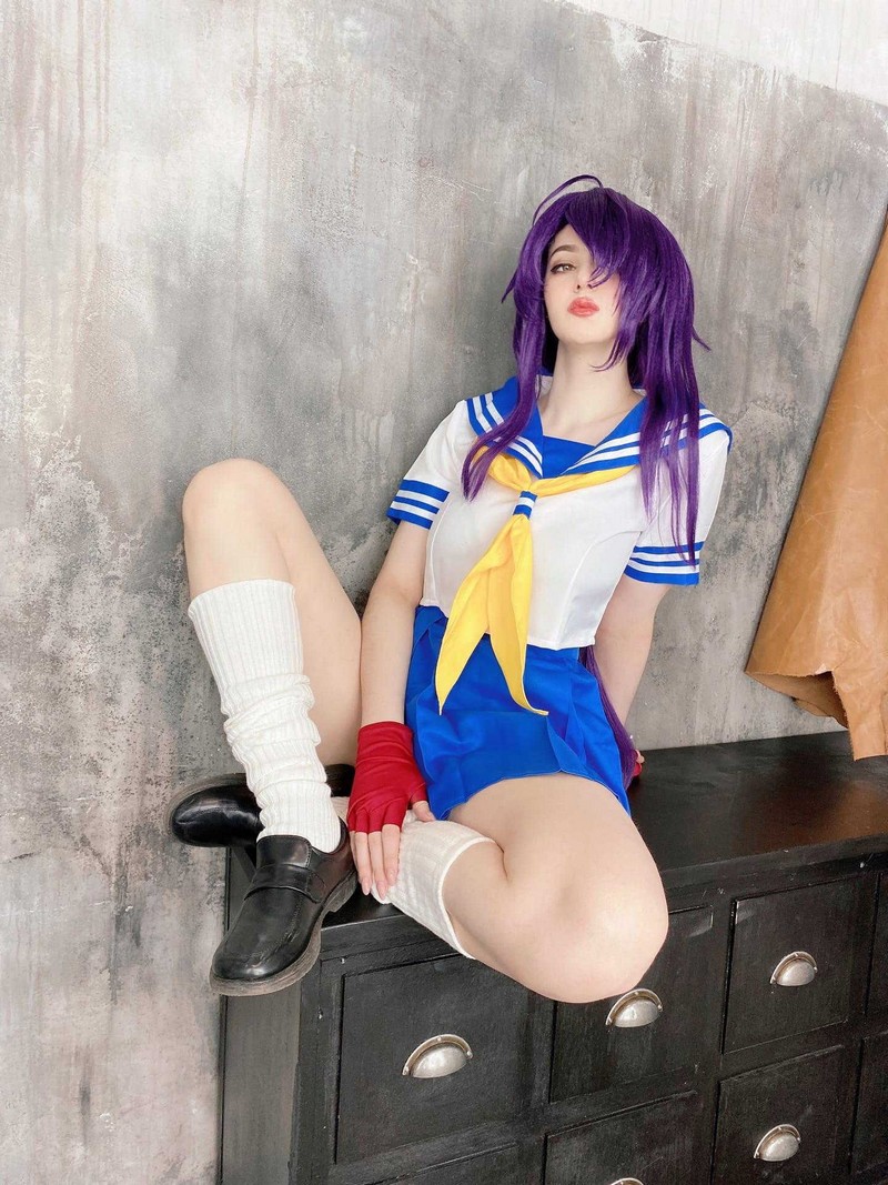 Alina Becker 关羽 Kanu Unchou Cosplay 一骑当千角色写真【59P-23.7M】插图