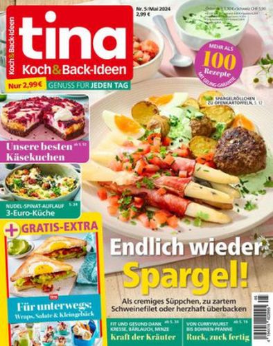 Cover: Tina Koch und Backideen Magazin No 05 Mai 2024