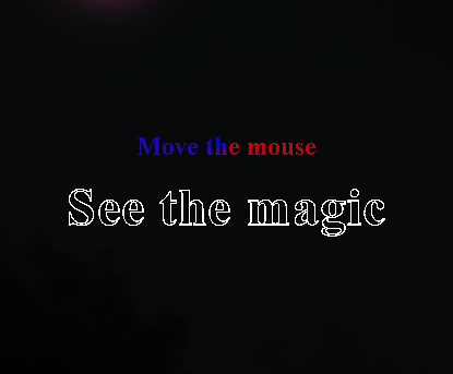 Fluid Cursor Canvas effect