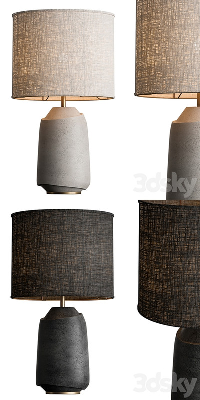 Vase Fabric Table Lamp 04