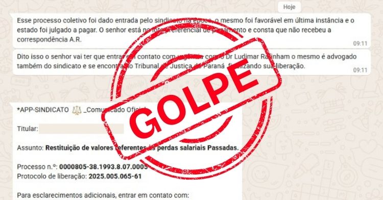 Alerta: golpe do falso advogado